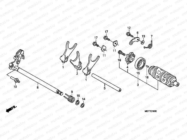 E-16 TRANSMISSION DRUM