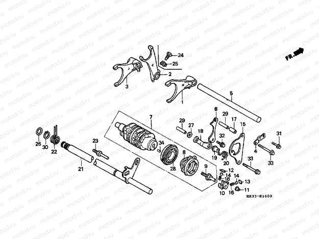 E-16 TRANSMISSION DRUM