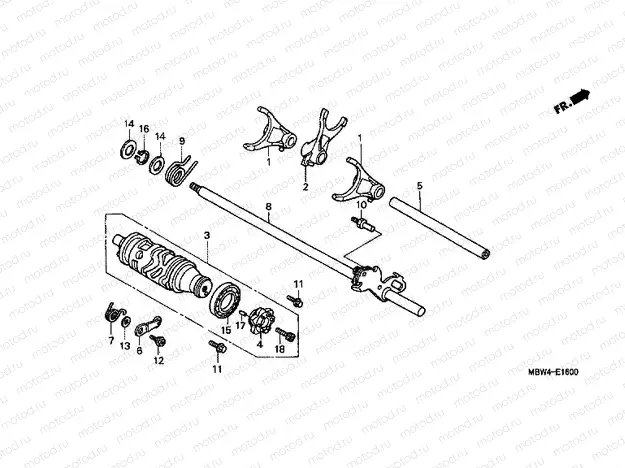 E-16 TRANSMISSION DRUM