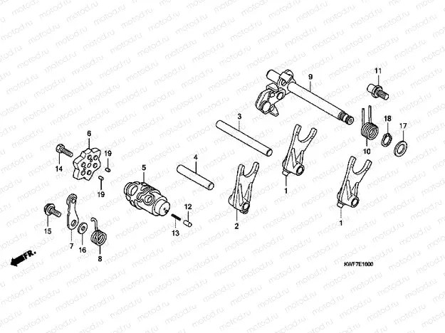 E-16 TRANSMISSION DRUM