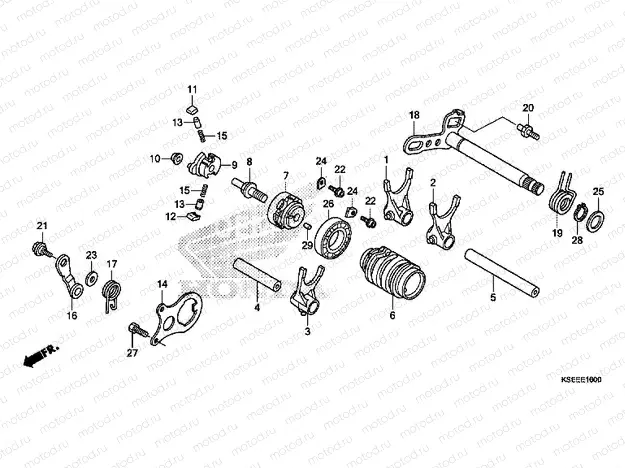 E-16 TRANSMISSION DRUM