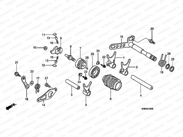 E-16 TRANSMISSION DRUM
