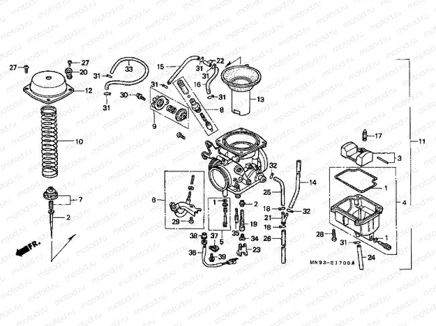 E-17 CARBURETOR