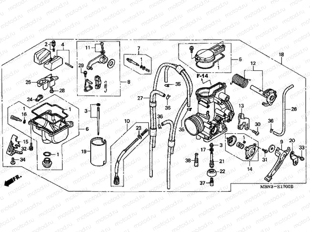 E-17 CARBURETOR