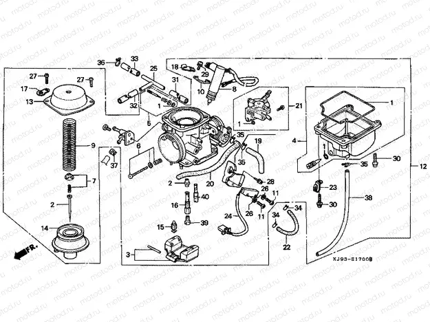 E-17 CARBURETOR