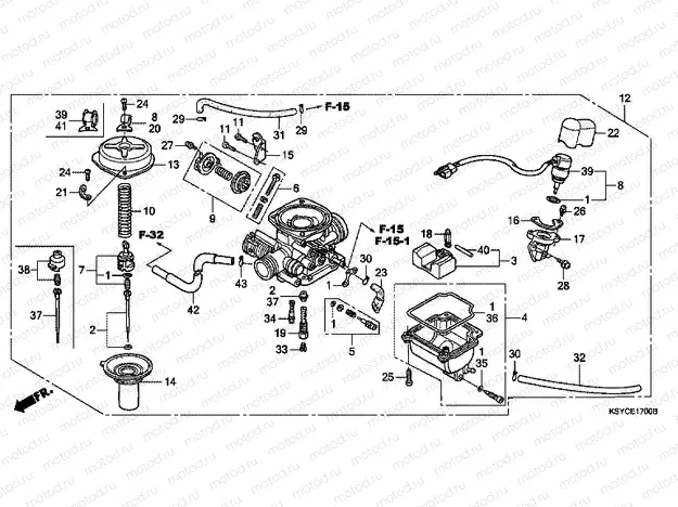 E-17 CARBURETOR