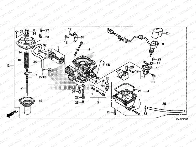 E-17 CARBURETOR