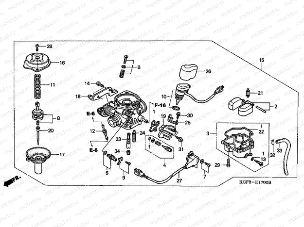 E-17 CARBURETOR
