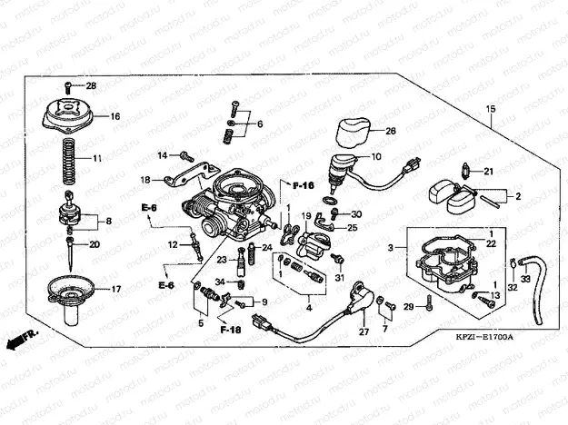 E-17 CARBURETOR