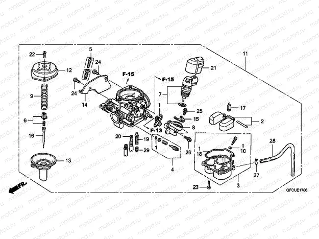 E-17 CARBURETOR