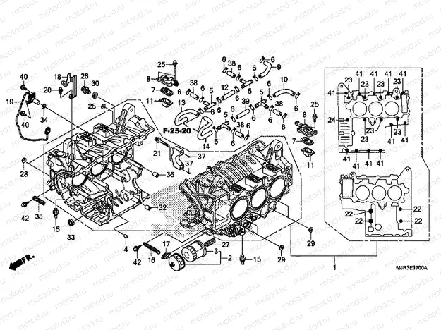 E-17 CYLINDER BLOCK