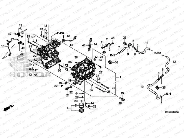 E-17 CYLINDER BLOCK