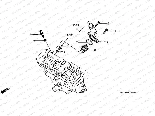 E-17 THERMOSTAT