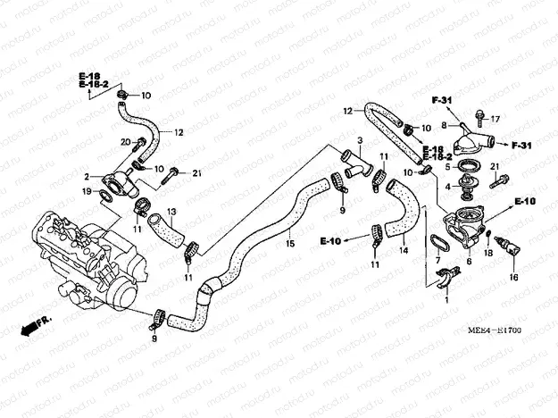 E-17 THERMOSTAT