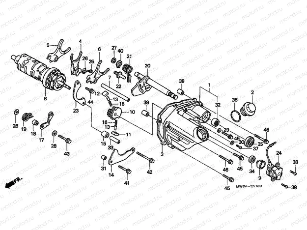 E-17 TRANSMISSION DRUM