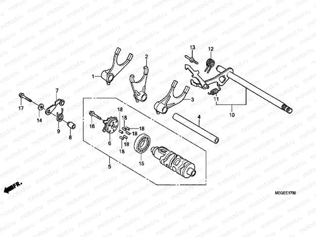 E-17 TRANSMISSION DRUM