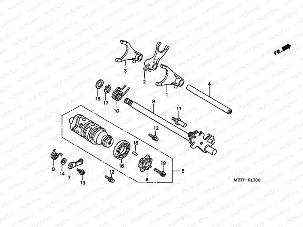 E-17 TRANSMISSION DRUM