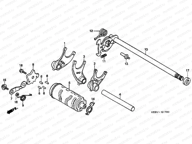E-17 TRANSMISSION DRUM