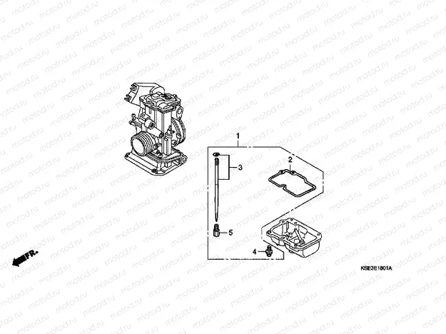 E-18-1 CARBURETOR O.P. STOCK