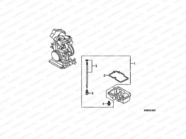 E-18-1 CARBURETOR O.P. STOCK