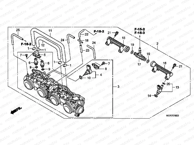 E-18-2 THROTTLE HOUSING