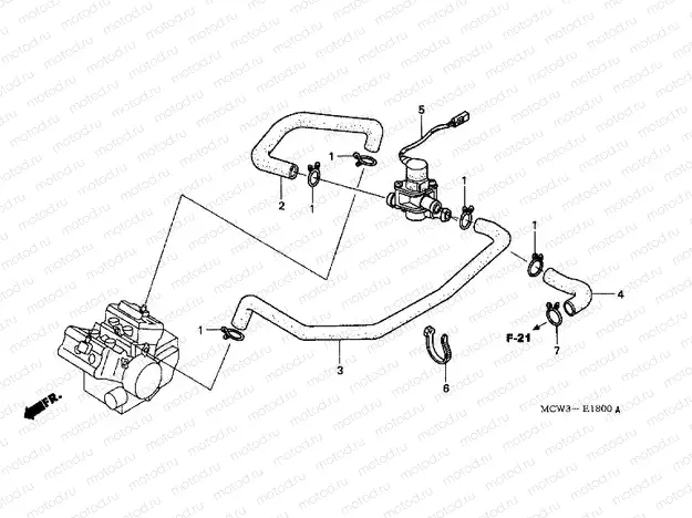 E-18 AIR BLOW CONT. VALVE