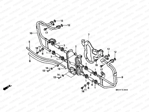 E-18 AIR INTAKE VALVE (CBR500FM)