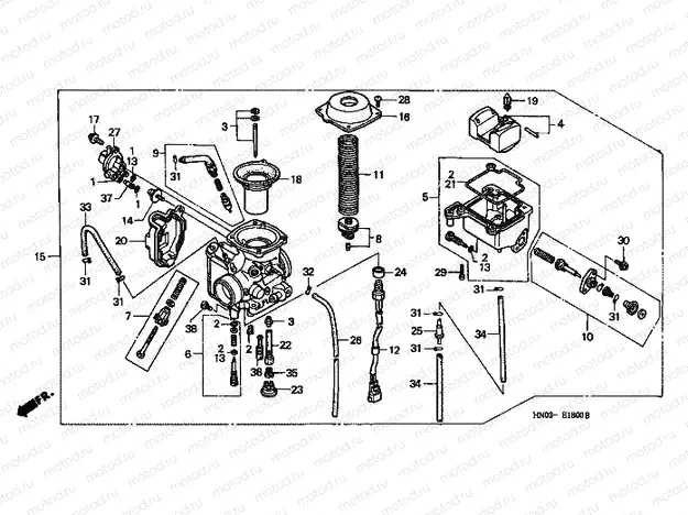 E-18 CARBURETOR
