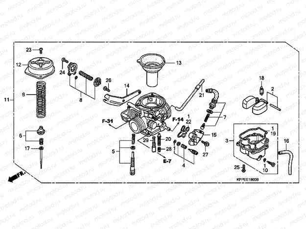 E-18 CARBURETOR