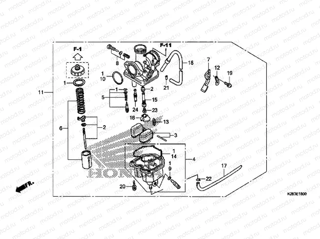 E-18 CARBURETOR
