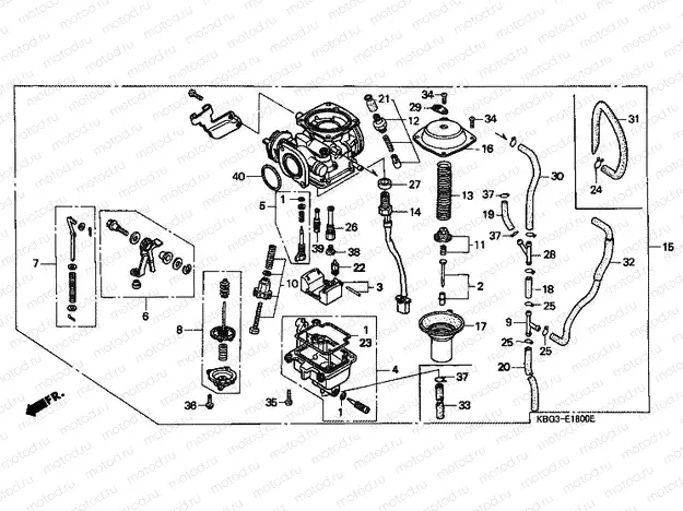 E-18 CARBURETOR