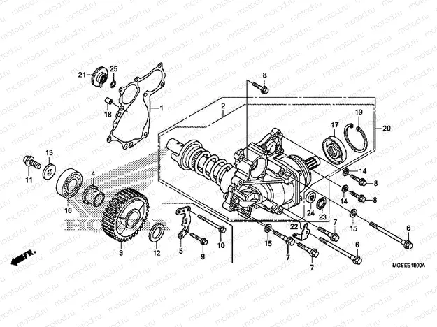 E-18 PAGE GEARBOX