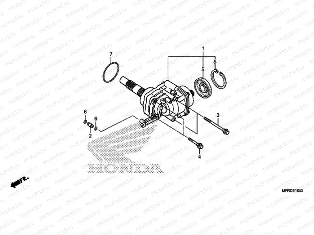 E-18 PAGE GEARBOX