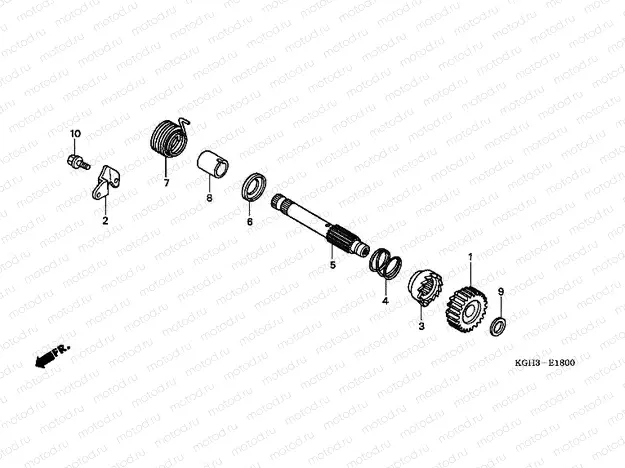 E-18 PROMOTION AXLE