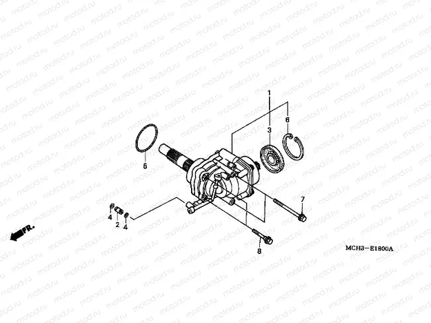 E-18 PTO SHAFT
