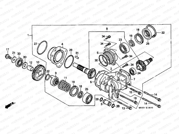 E-18 PTO SHAFT