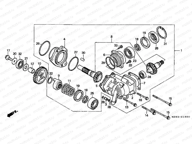 E-18 PTO SHAFT