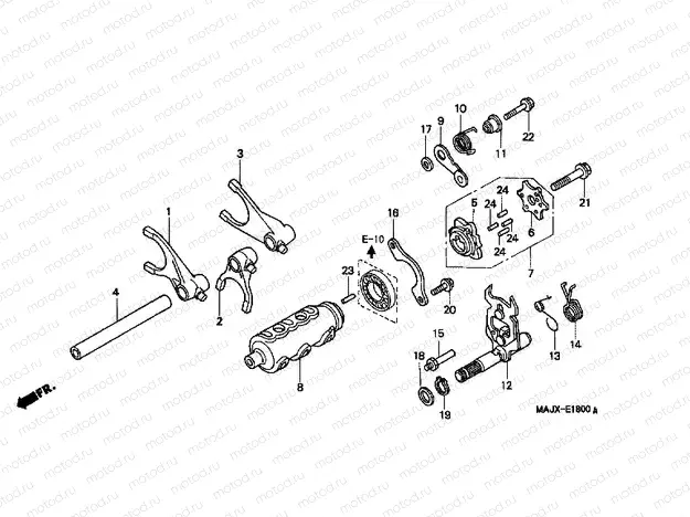 E-18 TRANSMISSION DRUM
