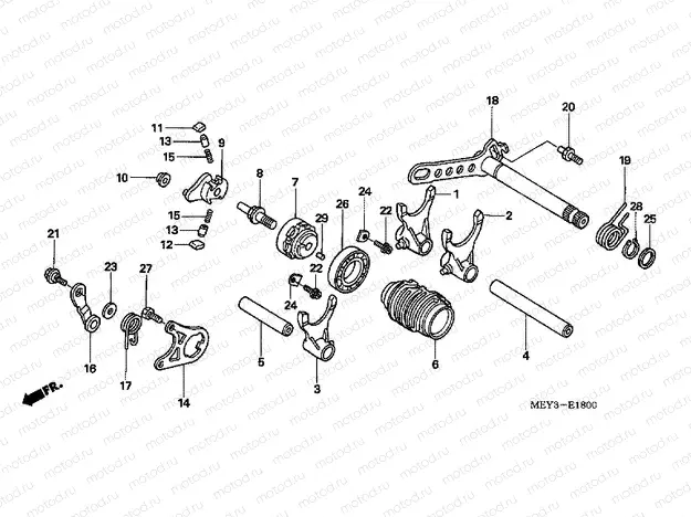 E-18 TRANSMISSION DRUM