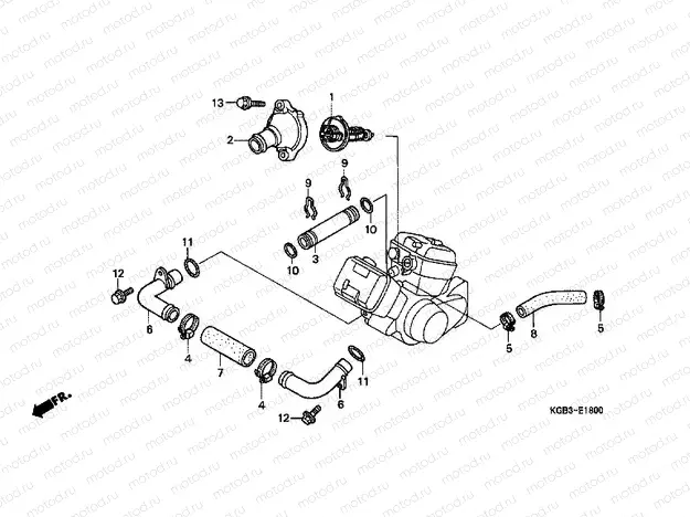 E-18 WATER HOSE