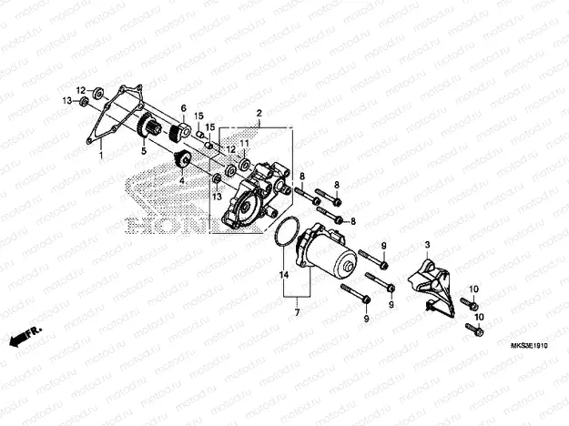 E-19-10 REDUCTION GEAR