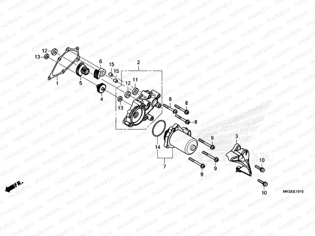 E-19-10 REDUCTION GEAR