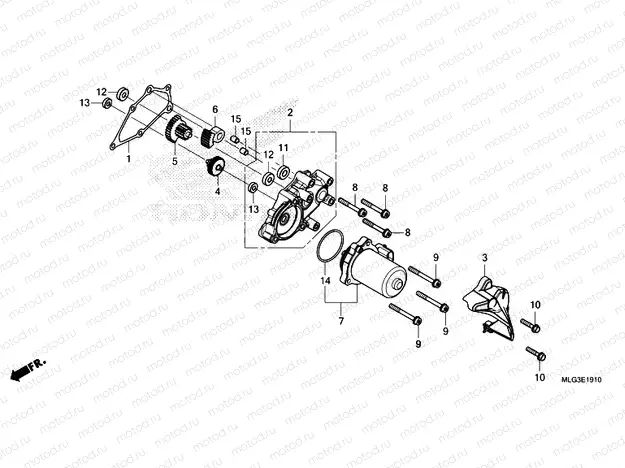 E-19-10 REDUCTION GEAR