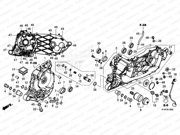E-19 CRANKCASE