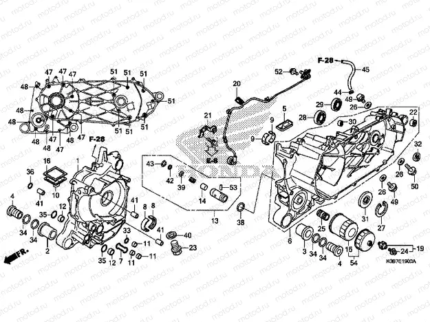 E-19 CRANKCASE