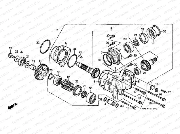 E-19 PTO SHAFT