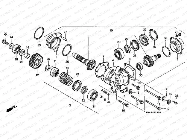 E-19 PTO SHAFT