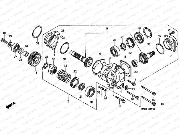 E-19 PTO SHAFT