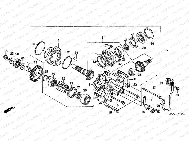 E-19 PTO SHAFT
