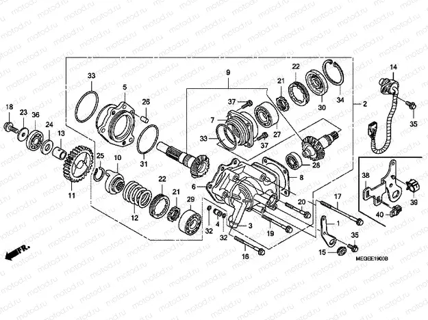 E-19 PTO SHAFT